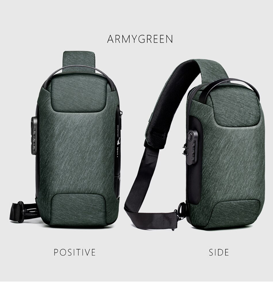 Shoulder bag crossbody bag theft-proof waterproof - model Classic Style
